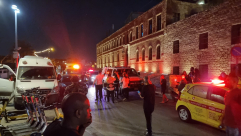 يافا: عمليات انعاش لرجل اثر سقوطه من علو قرب دوار الساعة