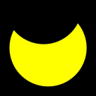 كسوف للشمس في سماء فلسطين يوم 25-10