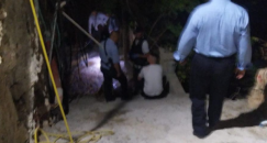 شاب يقتل والده ويدفنه في ساحة منزله بجنين