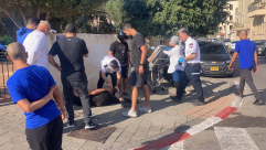  يافا: اصابة متوسطة لراكب دراجة بحادث دهس 