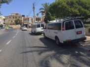 بالصور: الشرطة تفرض طوقاً أمنياً في حي تلة العرقتنجي دون ايضاح الاسباب