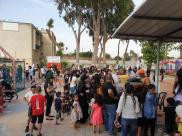 فيديو: احتفال عيد الفطر في ساحة مدرسة الهدى الاهلية بالرملة