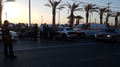  يافا: اصابة طفيفة لسيدة بحادث طرق بين مركبتين