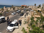   بالصور: قوى من الشرطة تداهم المقبرة الكاثوليكية بيافا بحجة البحث عن اسلحة ووسائل قتالية