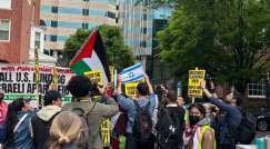 اعتقال 100 شخص في إحدى جامعات بوسطن خلال تظاهرة مؤيدة للفلسطينيين