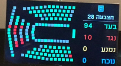 الكنسيت تصادق على قانون سحب هوية منفذي العمليات وترحيلهم للضفة