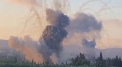 غارات مكثفة واحزمة نارية على لبنان وصفارات الانذار تدوي شمال البلاد