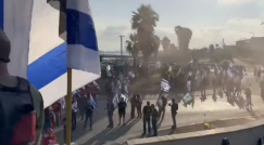 انطلاق المظاهرات ضد الحكومة: اغلاق ميناء حيفا واستعدادات لاغلاق مطار بن غوريون