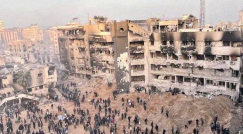 مرصد: مستشفى الشفاء يسجل إحدى أكبر المذابح في التاريخ الفلسطيني