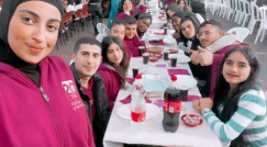 إفطار جماعي لكافة أبناء الشبيبة من المجتمع العربي باللد