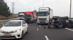 مصرع شاب وإصابة آخرين بحادث مروع على شارع الساحل قرب نتانيا