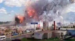 بالفيديو: عشرات القتلى والجرحى بانفجار سوق للألعاب النارية في المكسيك!