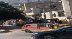 محاصرة منزل بالبلدة القديمة بنابلس واطلاق صواريخ وإصابة 6 شبان