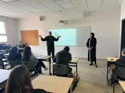  جمعية يافا في حملة توعية لطلاب المدارس لحثهم على المشاركة في يوم الاحسان والصدقات