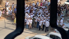  بالفيديو: مسيرة للمستوطنين في حي رمات اشكول باللد 