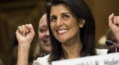 مرشحة للرئاسة الأميركية "نيكي هيلي": على سكان غزة الذهاب لمصر