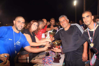 اختتام دوري التآخي لكرة القدم في مدرسة اورط الثانوية بمدينة الرملة 