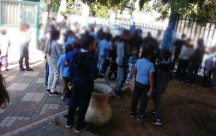 الجواريش: إلقاء قنبلة بساحة المدرسة الإبتدائية في الحي