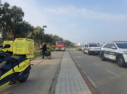  انتشال جثة شاب من نهر العوجا "اليركون"