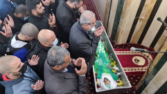   شاهد: أداء صلاة الجنازة على جثمان الشيخ محمد أبو نجم 