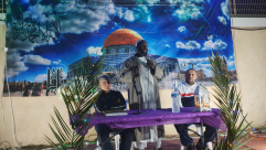 بالفيديو: خيمة الهدى تُنظم أمسية دينية في ساحة النادي الاسلامي بيافا