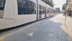  يافا: أضرار في سكة القطار الخفيف اثر حادث طرق 