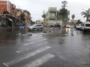 فيديو وصور : عودة أمطار الخير إلى مدينة يافا بعد انقطاع طويل 