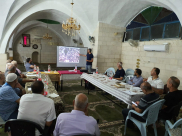 بالصور: اجتماع ومحاضرة في اللد تمهيداً لاطلاق معسكر للحفاظ على المقدسات