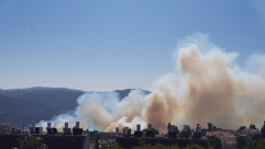 القدس: إندلاع حريق هائل في وادٍ في مبسيرت تسيون