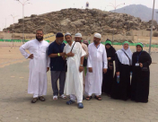  صور: حجاح اللد يزورون الأماكن المقدسة في مكة المكرّمة 