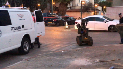  اخلاء السكان من شارع "مدراس بنحاس" بيافا بعد العثور على متفجرات داخل حفرة