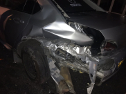  بالصور: حادث طرق بين مركبتين في يافا دون وقوع اصابات 