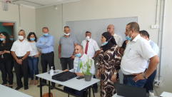 الثانوية التكنولوجية عتيد اللد تكتسي بحلتها الجديدة استقبالا للسنة الدراسية الجديدة