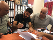 اللد : اللاعب هشام كيوان يوقع لفريق ابناء اللد من الدرجة الممتازة