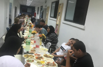 حفل تكريم لطلاب التكنولوجية تل ابيب وافطار جماعي بالمدرسة 