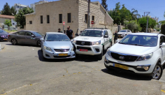 اللد: شرطي يتسبب بحادث طرق دون تسجيل اصابات