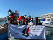 فيديو: أبو شحادة في فعالية للتضامن مع غزة بميناء يافا "الحصار لن ينجح بكسر عزيمة شعبنا"