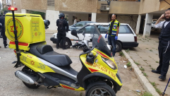  بالصور: العثور على جثة شخص داخل مركبة في مدينة يافا 