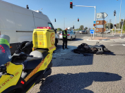 مصرع راكب دراجة نارية من يافا بحادث طرق في مفرق يهود