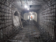 صور: هكذا تبدو أعمال الحفريات لانشاء خط القطار الخفيف في بيافا