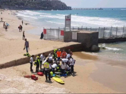  يافا: اصابة خطرة لرجل تعرض لحادث غرق على شاطئ المدينة 