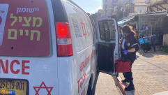 يافا: اصابة متوسطة لراكب دراجة نارية بحادث ذاتي