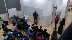 مشروع التعليم الى القمم بيافا يستضيف كادر من طلاب المدرسة الثانوية الشاملة