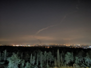 طائرات حربية تقصف مواقع في دمشق 