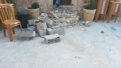  فيديو: إغلاق منافذ مركز الدعوة في يافا بالأسمنت والحجارة