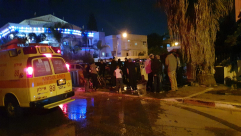  الرملة: احتراق مركبة في مدينة الرملة دون اصابات 