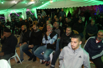 بالصور : خيمة الهدى تنظم أمسية دعوية في ضيافة عائلة كحيل بيافا