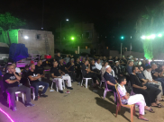  بالصور : خيمة الهدى تنظم أمسية دعوية في ضيافة عائلة "خلّاف" بيافا