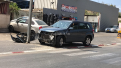 صور: اصابة طفيفة بحادث طرق ذاتي في مدينة يافا