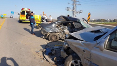 مصرع شاب واصابة آخر بحادث طرق مروّع قرب حيفا 